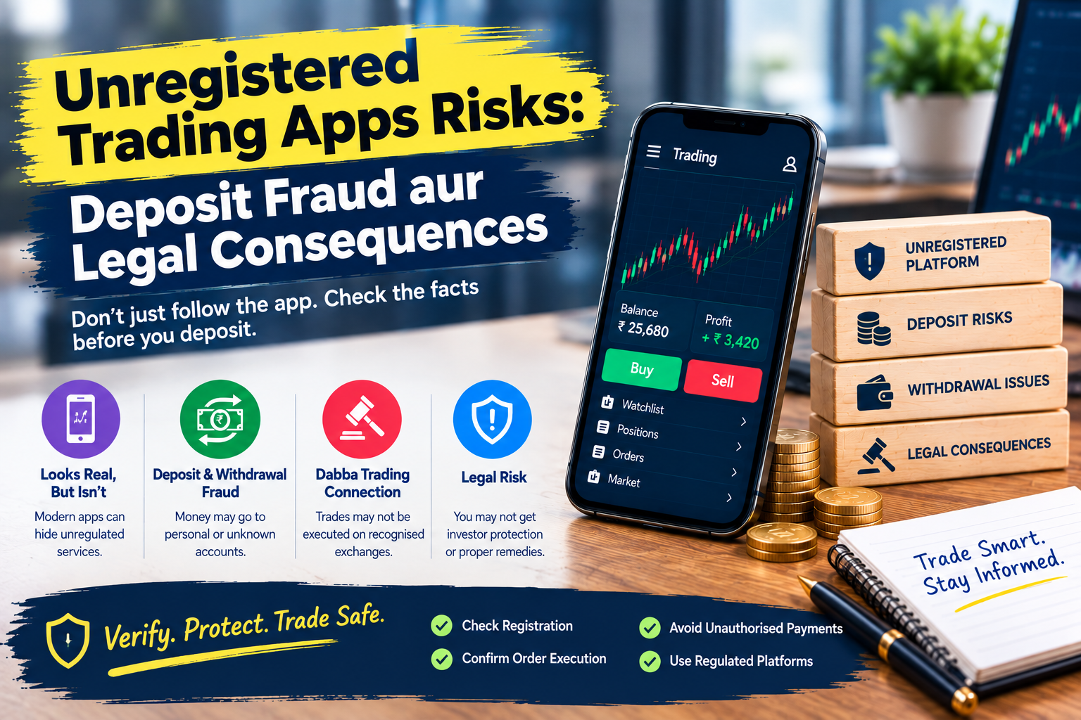 Unregistered Trading Apps Risks