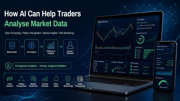 Traders Analyse Market Data
